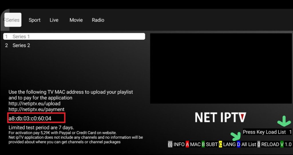guida all'installazione net iptv su smart tv samsung